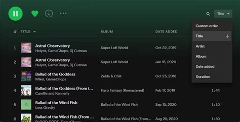 select songs online.